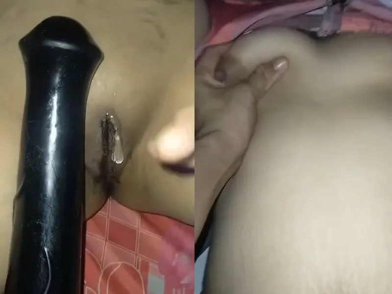 Nhân tình xinh tươi vú to âm đạo múp móc lồn bằng sextoy cực sướng